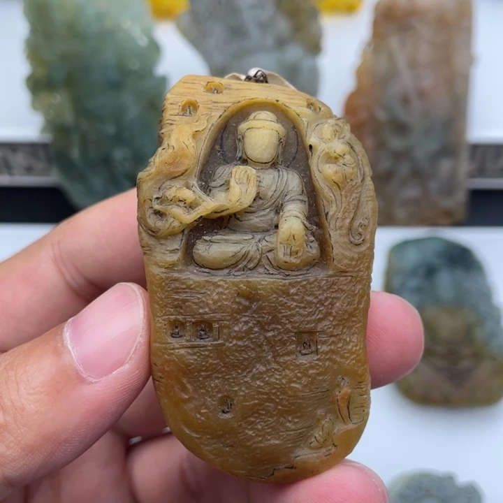 未镶嵌定制翡翠阿弥陀佛