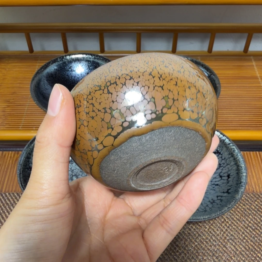 茶盏建盏手工制作主人杯茶杯