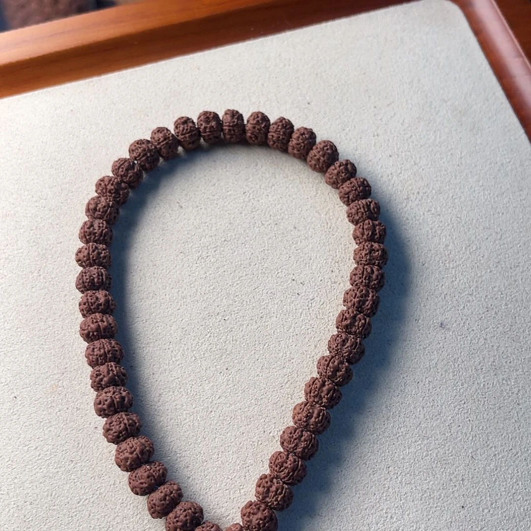 金刚菩提手串 8.5老树平细嘎嘎好.没有黄