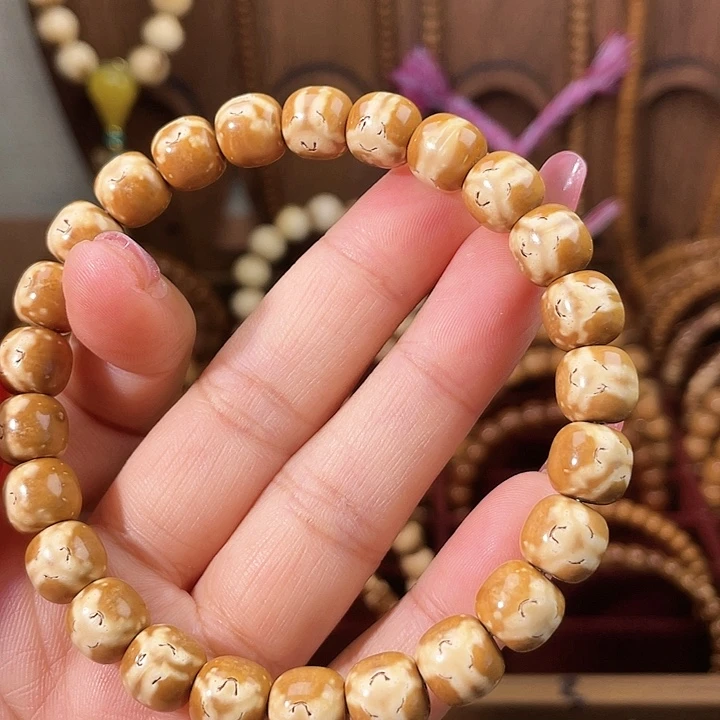 紫金鼠手串紫金鼠实心花鼠9