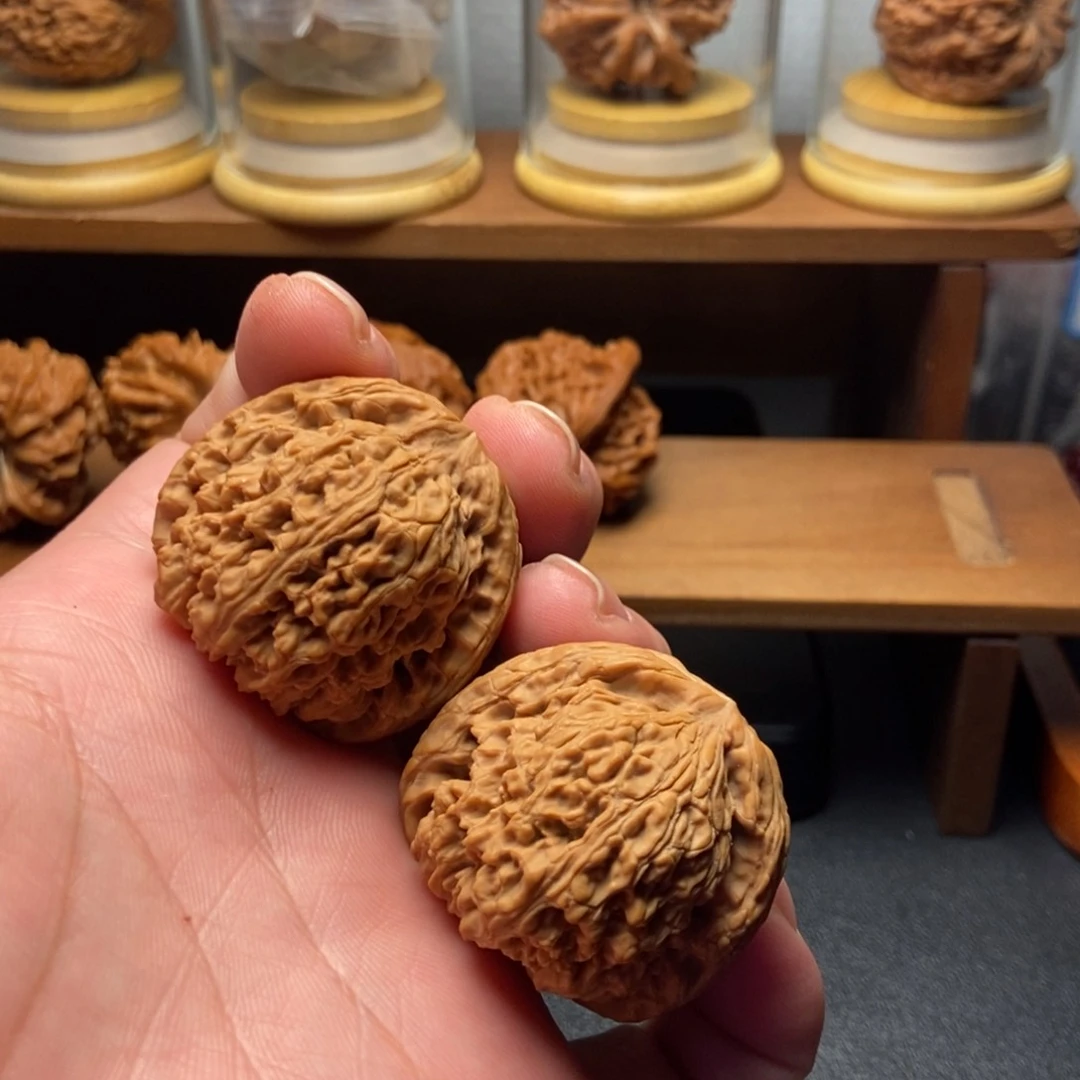 吊坠文玩核桃40赵喜满南疆石全品