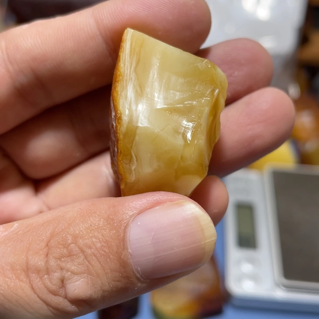 就***鱼未镶嵌定制蜜蜡波罗的海琥珀