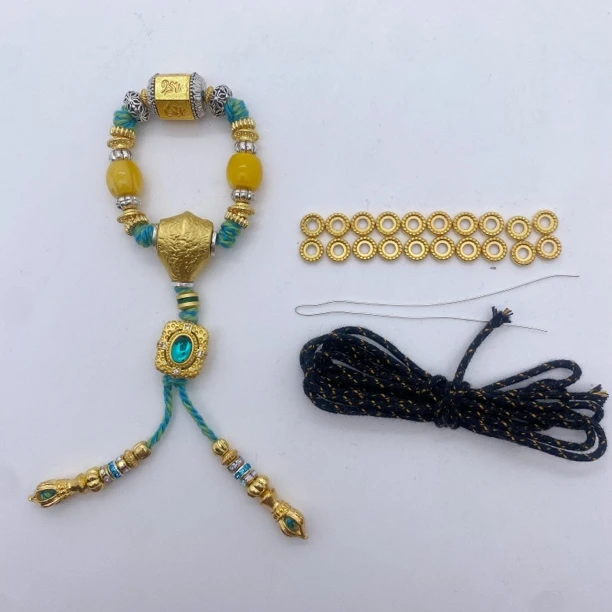 018号新款六字真言小精品套装配饰适合9mm以内108