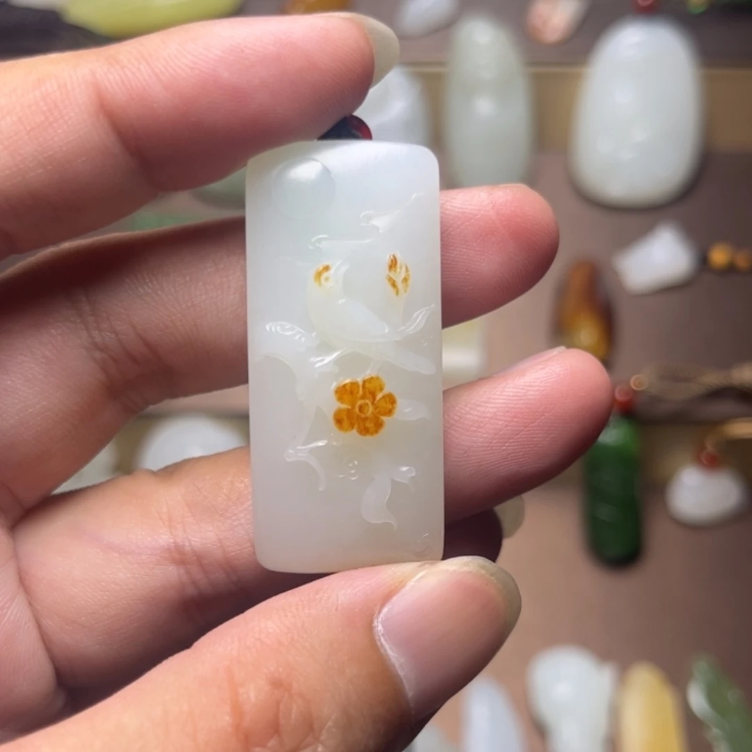【闪购商品】和田玉（白玉）未镶嵌车挂