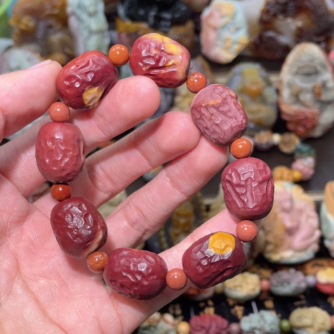石英质玉未镶嵌手串