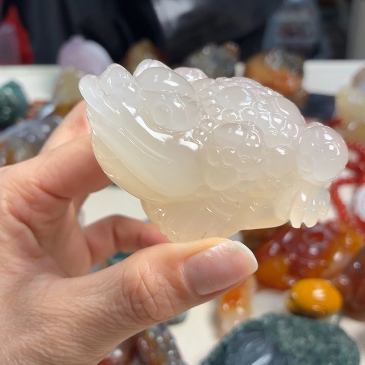 玛瑙/玉髓未镶嵌吊坠(不含链)