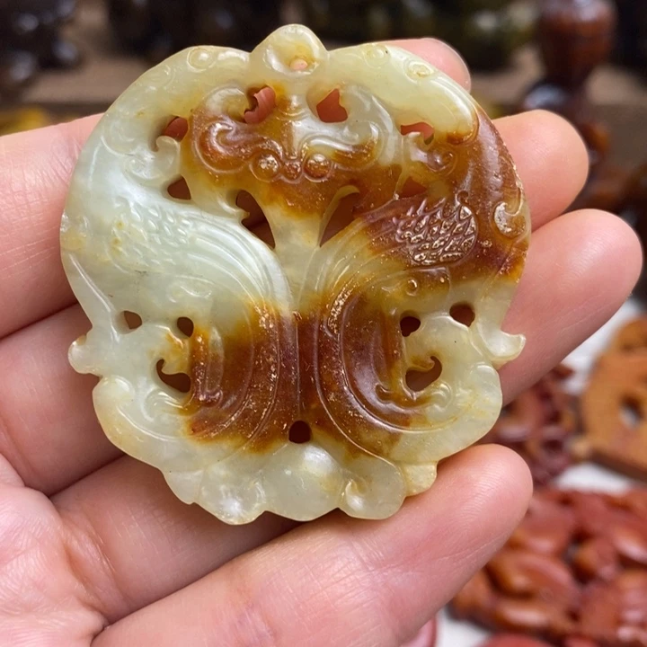 蛇纹石玉未镶嵌颈饰55
