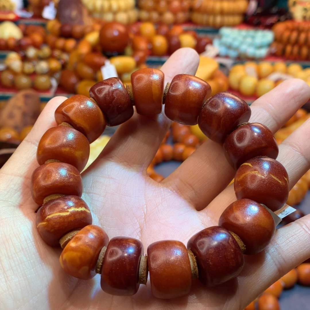 【闪购商品】蜜蜡手串未镶嵌蜜蜡手串