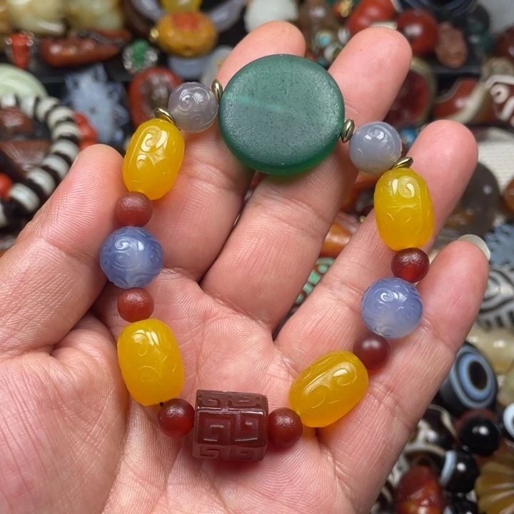 玛瑙/玉髓未镶嵌颈饰