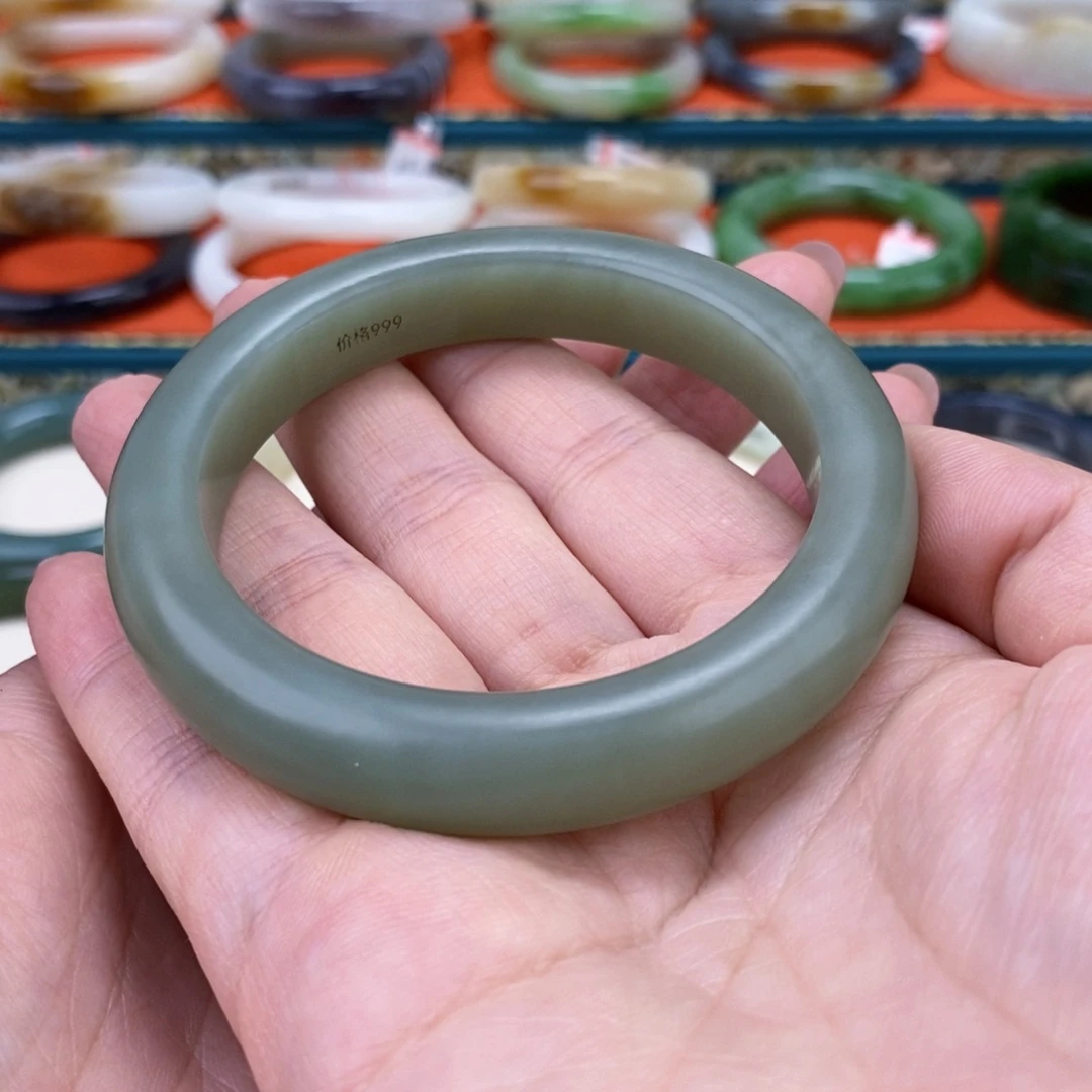 和田玉手镯5960未镶嵌