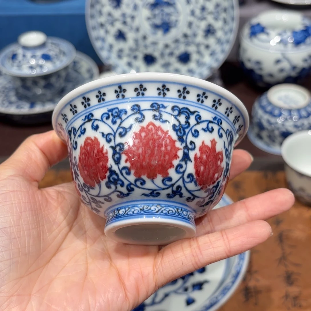 瓷片奕**采景德镇纯手工手绘