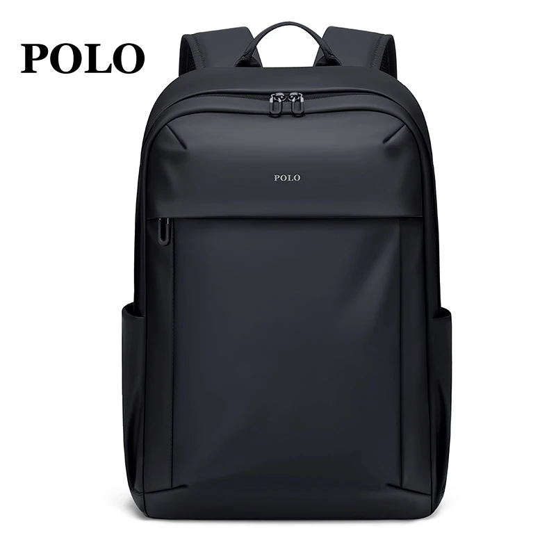 POLO防水大容量商务电脑包双肩包男包双肩背包书包男款男生男士