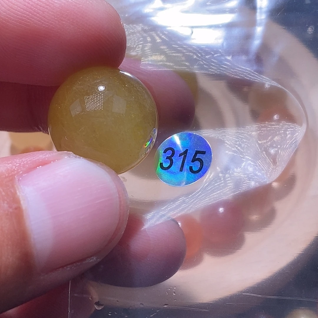 梅***节发晶未镶嵌手链天然水晶