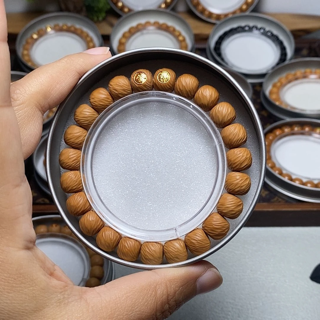 猴头核桃手串67号双标超小云锦10左右