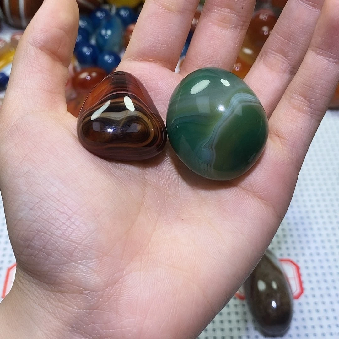 未镶嵌玛瑙/玉髓珠宝奇石