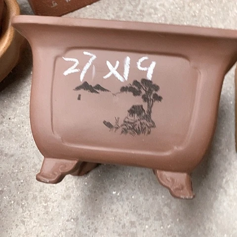紫砂花盆手工制作