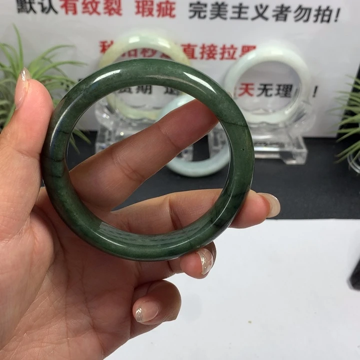 未镶嵌手镯翡翠100
