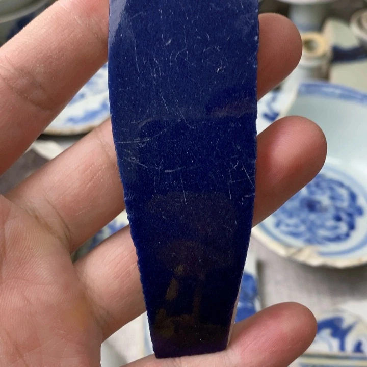 瓷片现代瓷器青花瓷片