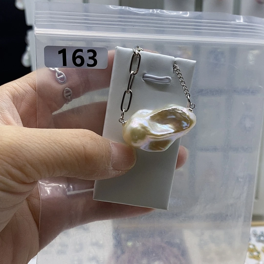 颈饰合金淡水珍珠