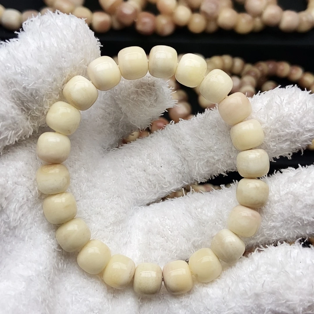 手串/手链驼骨手串10老白