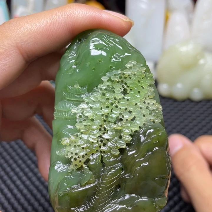 未镶嵌和田玉挂件