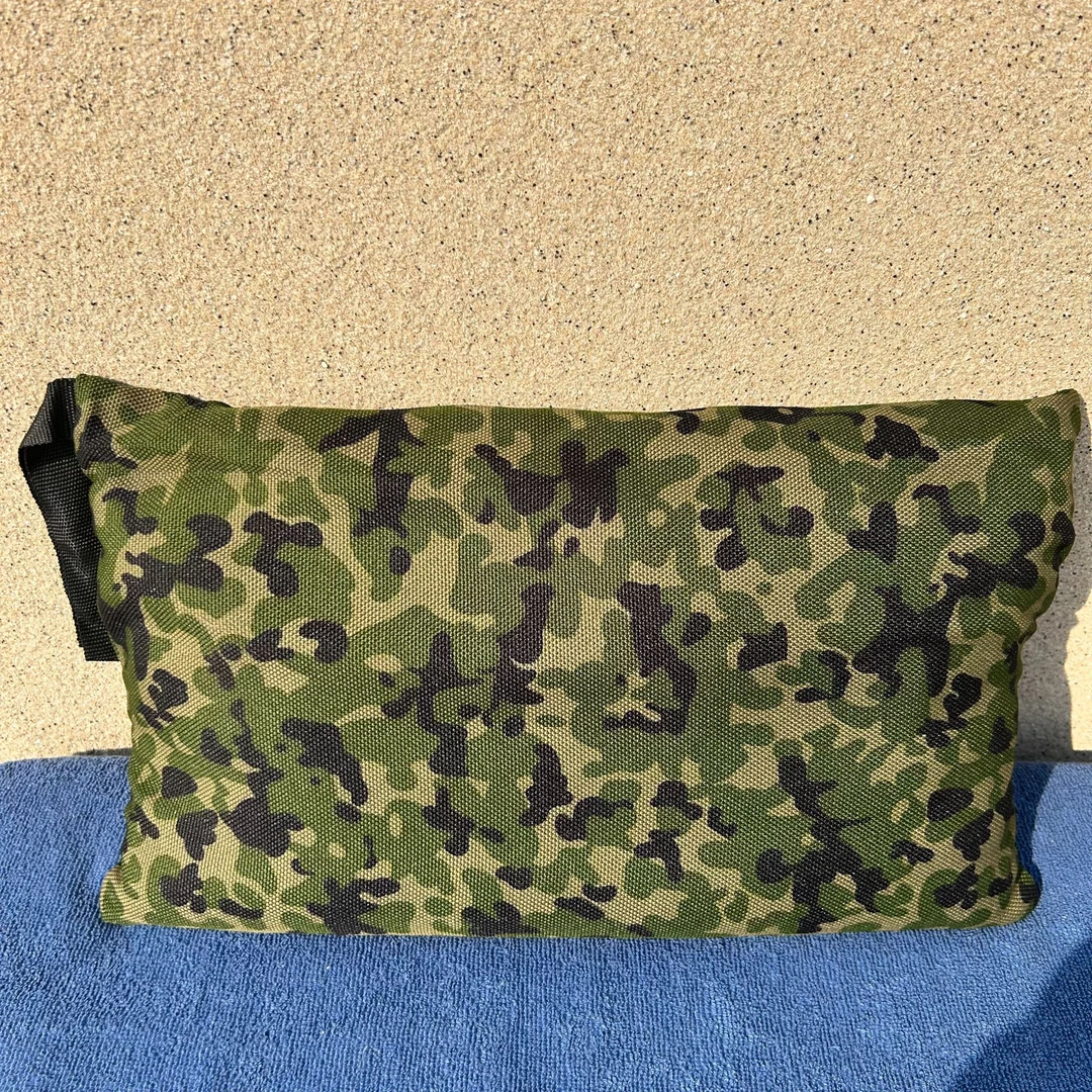 *迷彩帆布吊床户外单人吊床露营