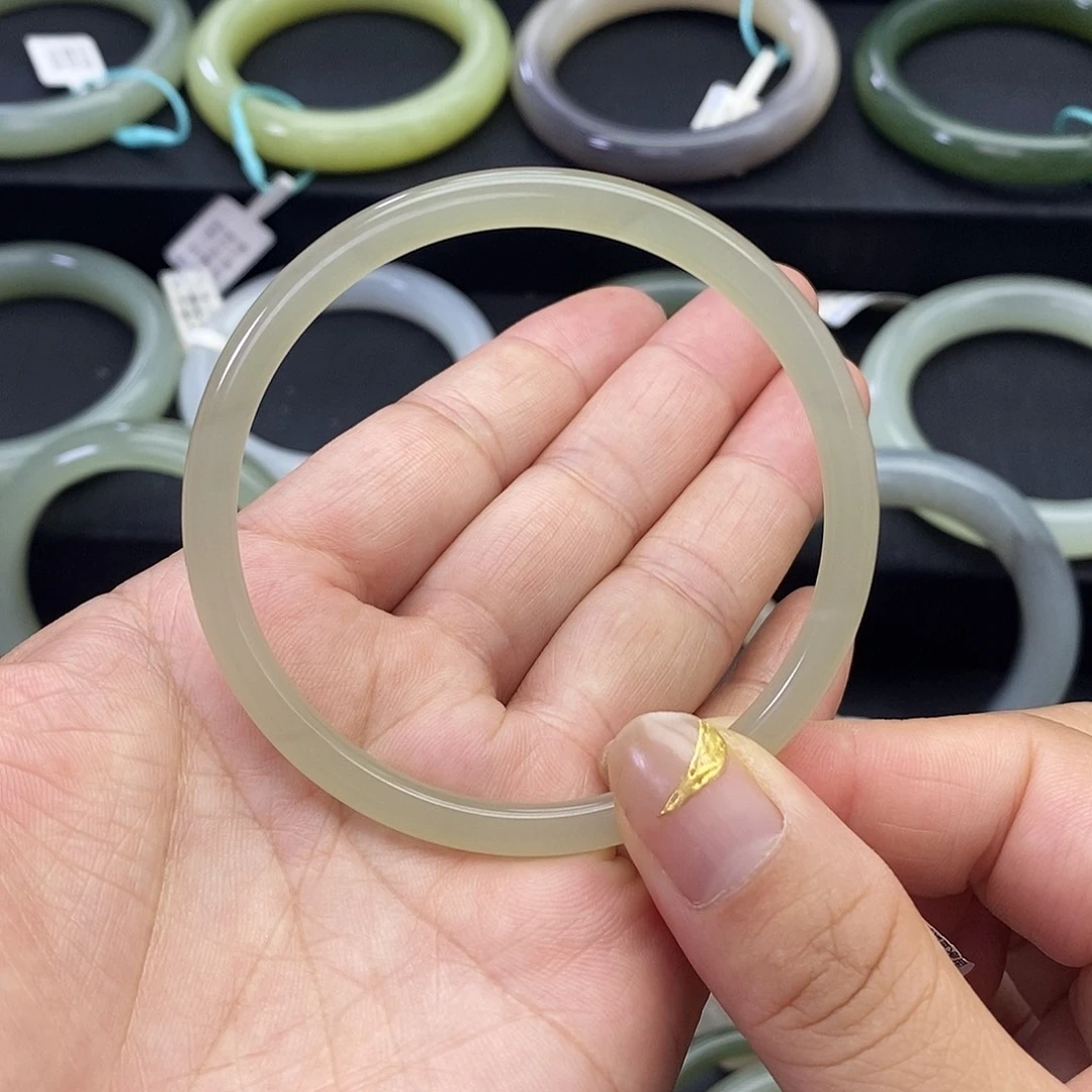 和田玉手镯未镶嵌299