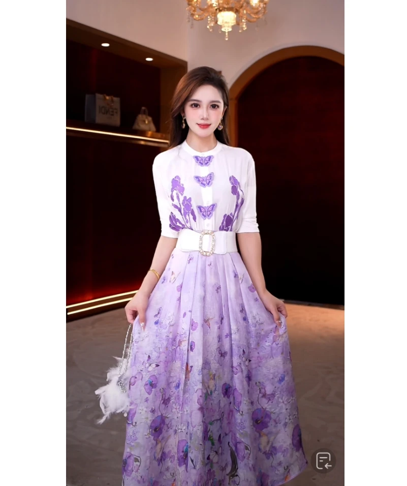 芙娜妮新款休闲洋气衣服女一整套穿搭气质显瘦女装套装F2512078