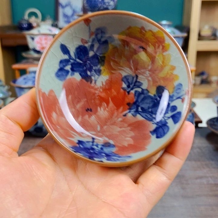 瓷片手工制作工艺精湛等特点
