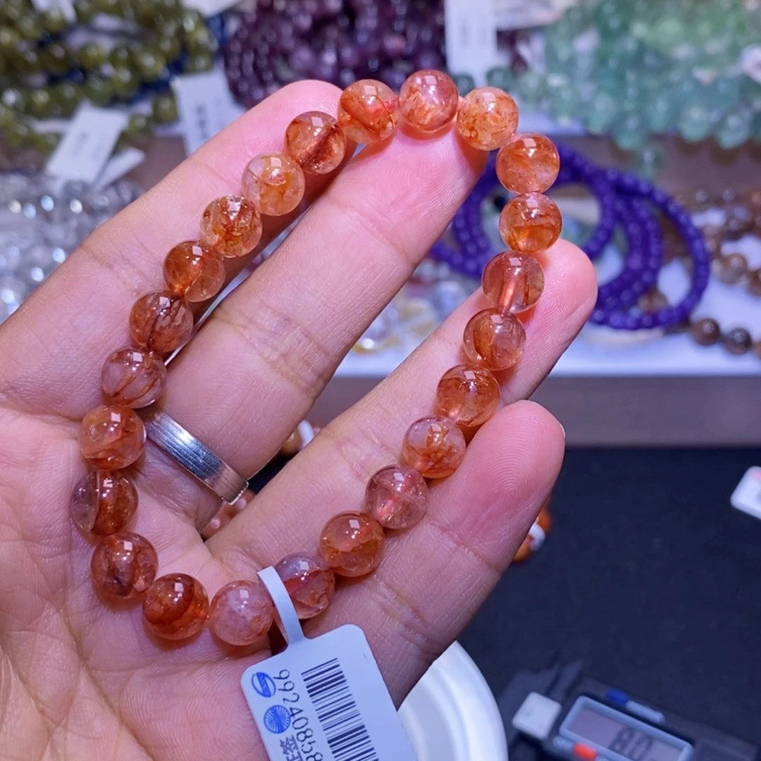 石英质玉手链合金l**梅