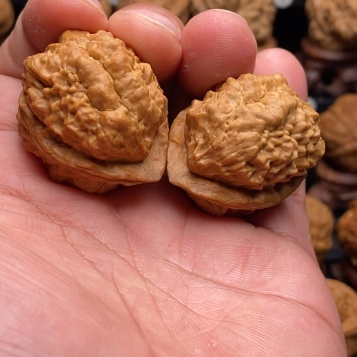 文玩核桃把件11山羊舍利