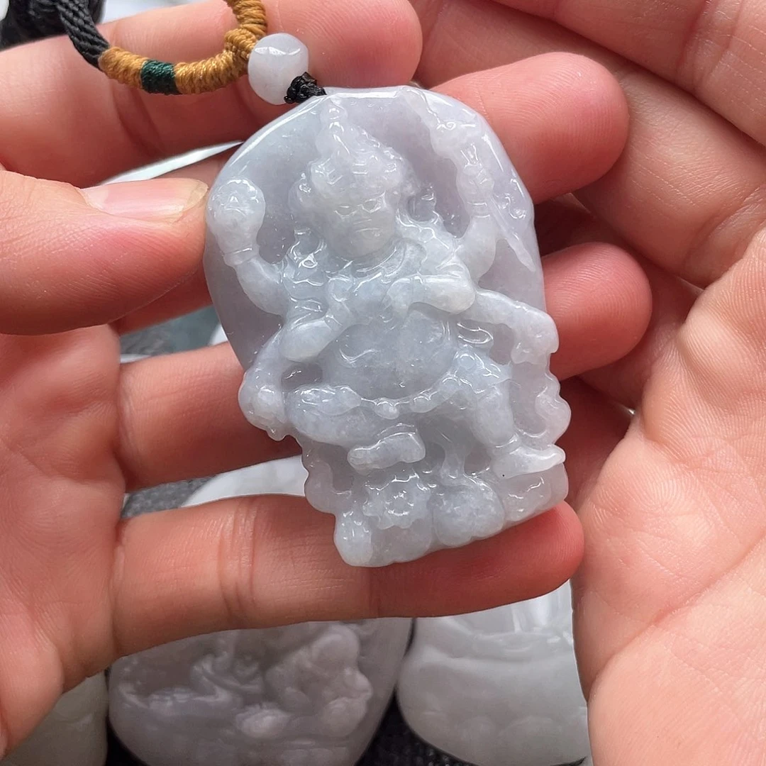 颈饰未镶嵌翡翠梵**光翡翠