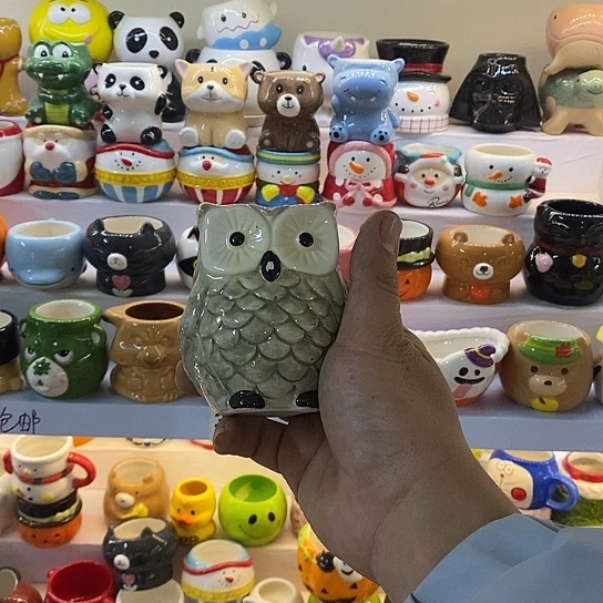 摆件陶瓷微瑕摆件掉色