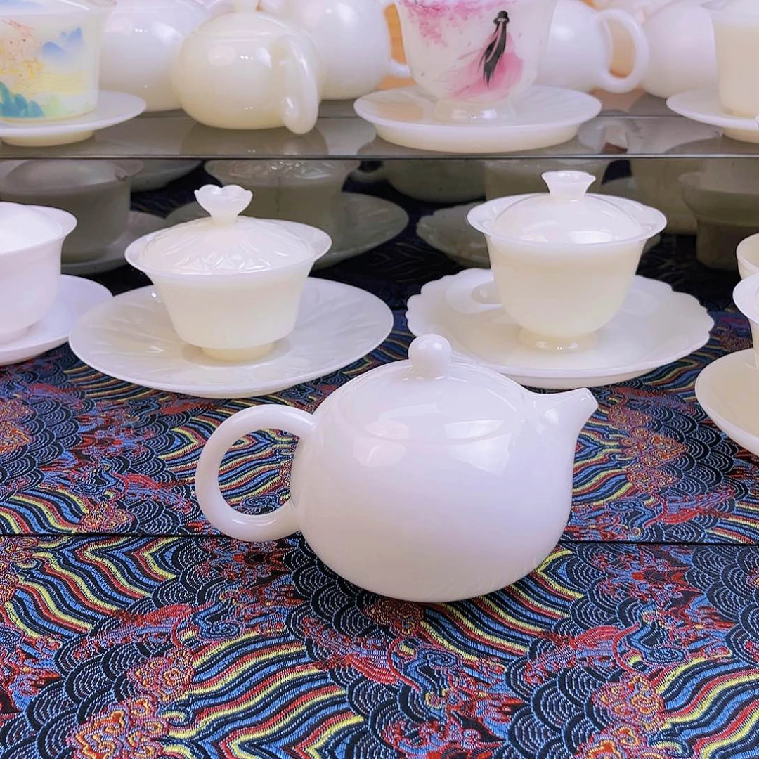 盖碗瓷璞玉瓷西施壶200cc