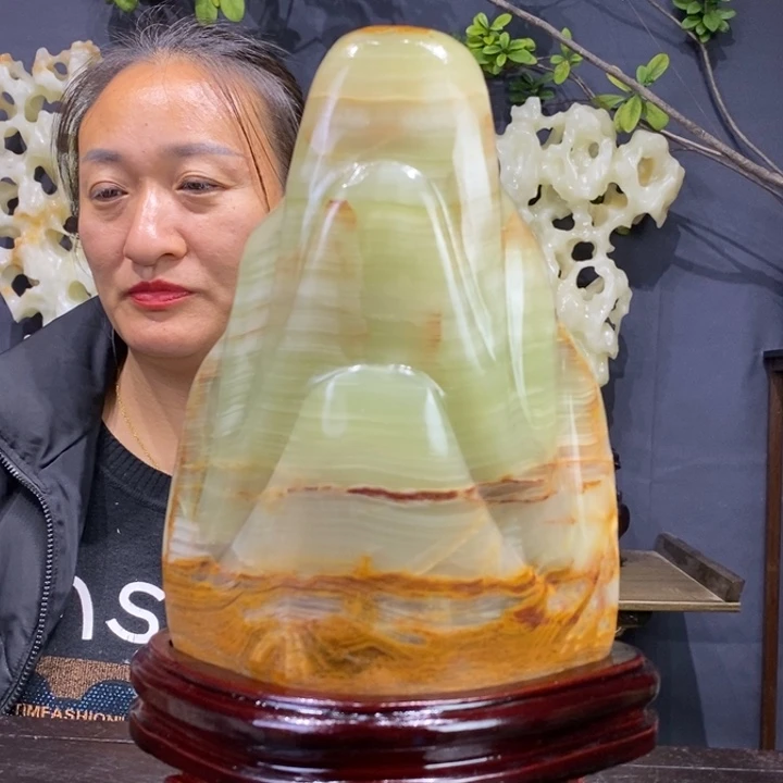 石材精品古青石摆件