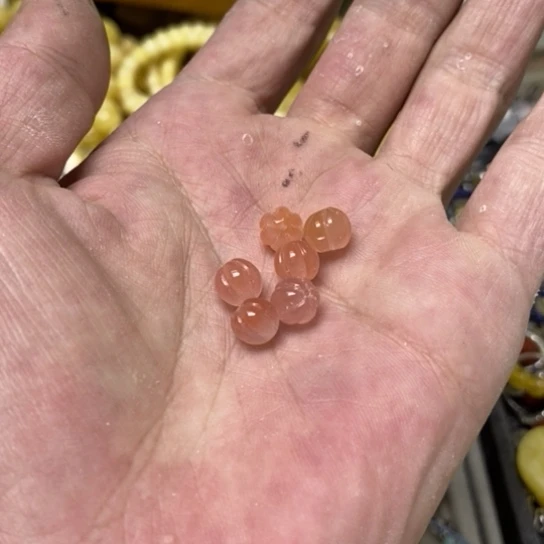 南红玛瑙戒指未镶嵌多样性发货3个