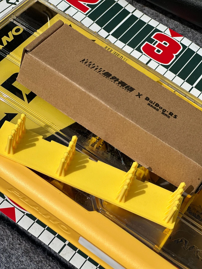 鱼外联名呆狗 适配PLANO 3600JIG盒 精细JIG精细挡板收纳模块