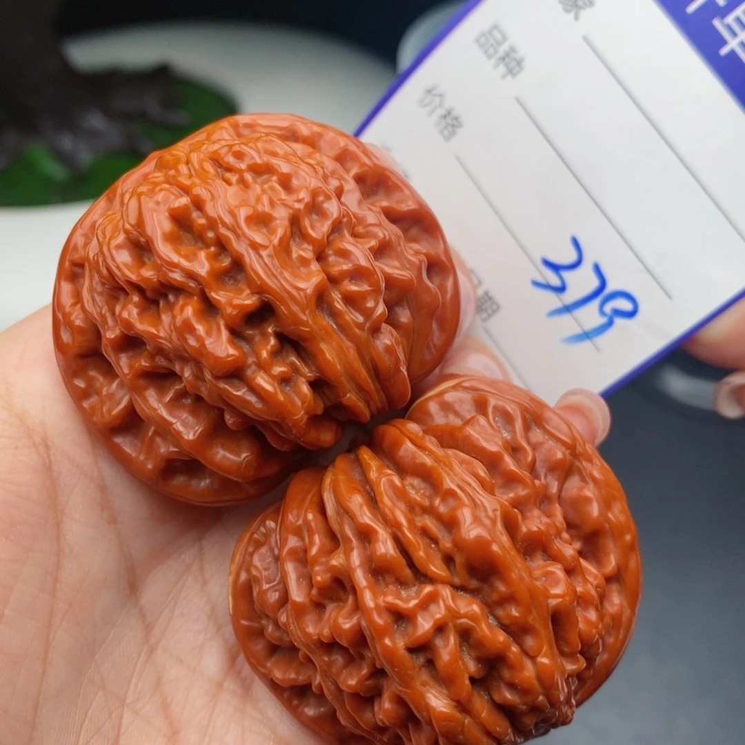 文玩核桃把件44四座楼379