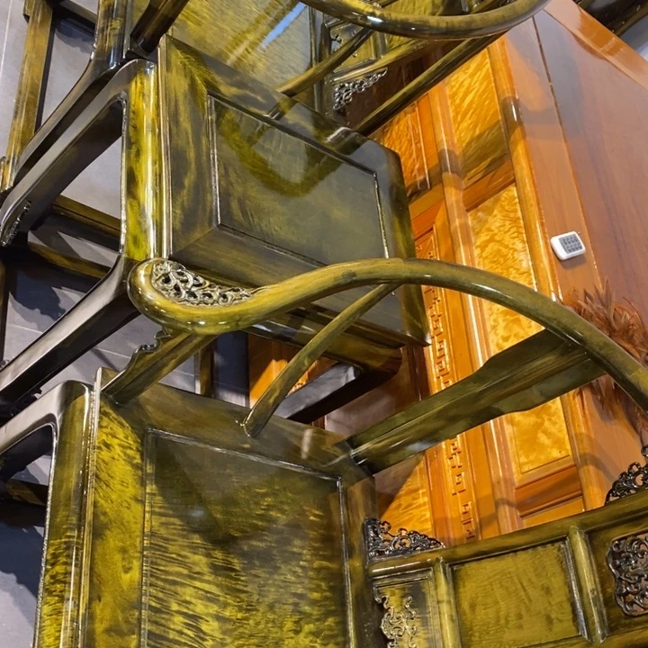 挚***爱楠木皇宫椅三件套