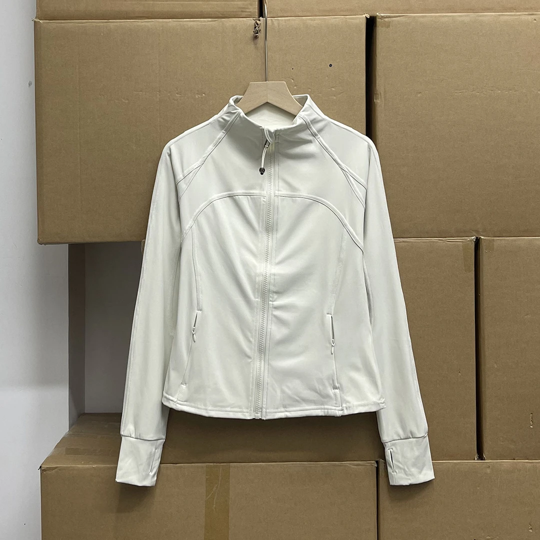 L&U同款！！立体剪裁修身显瘦裸感健身瑜伽外套