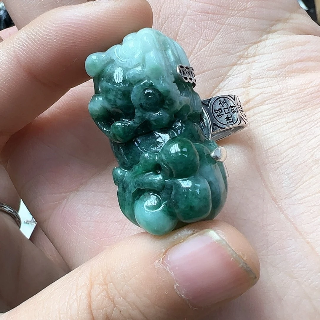 翡翠戒指未镶嵌小*