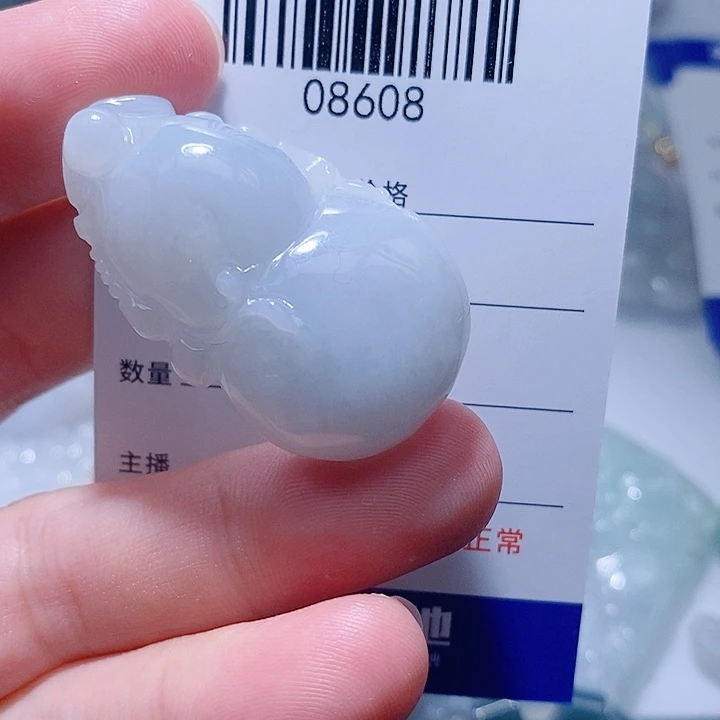 翡翠未镶嵌颈饰天光墟翡翠市场现金代购