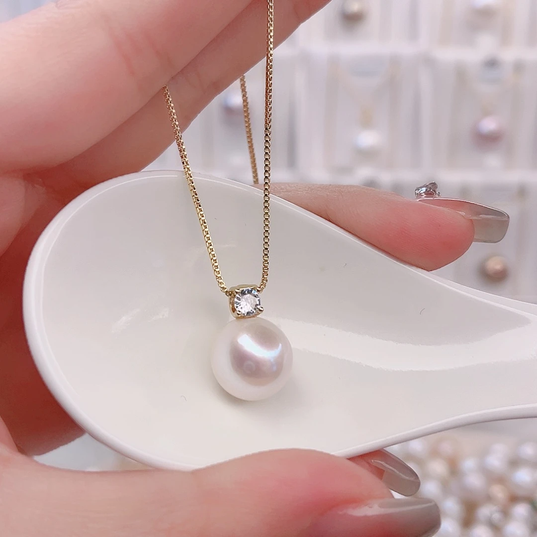 淡水珍珠吊坠(赠链)未镶嵌