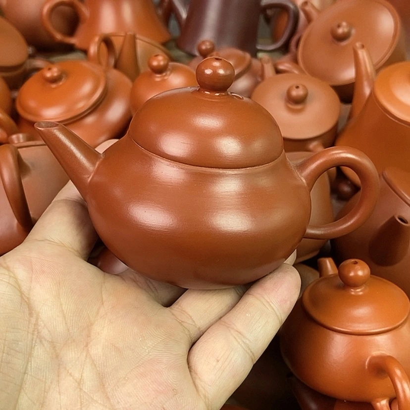 【闪购商品】茶壶朱泥130cc000000000000