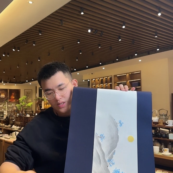 三米长茶席茶席微瑕