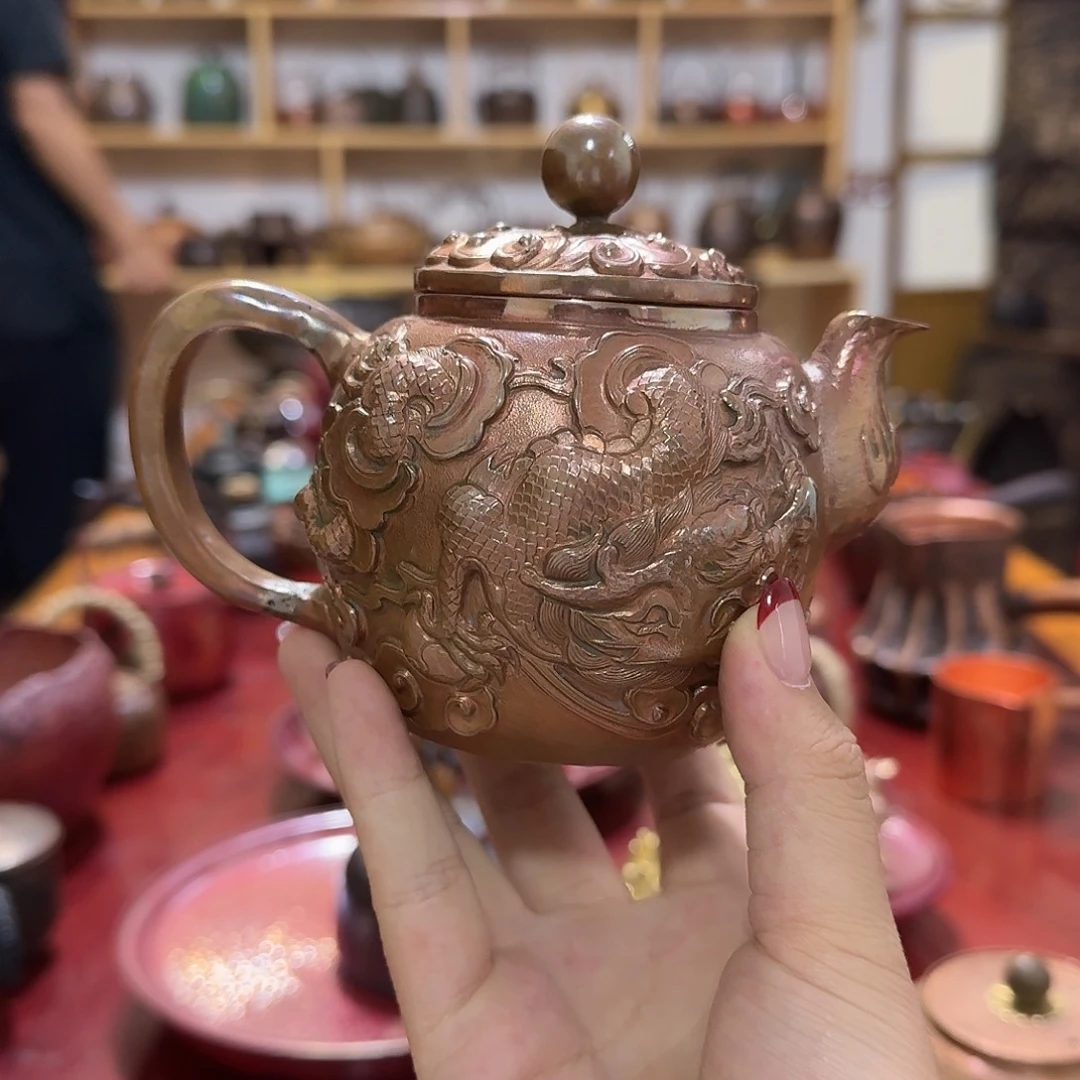 诚***典紫铜手工制作摆件