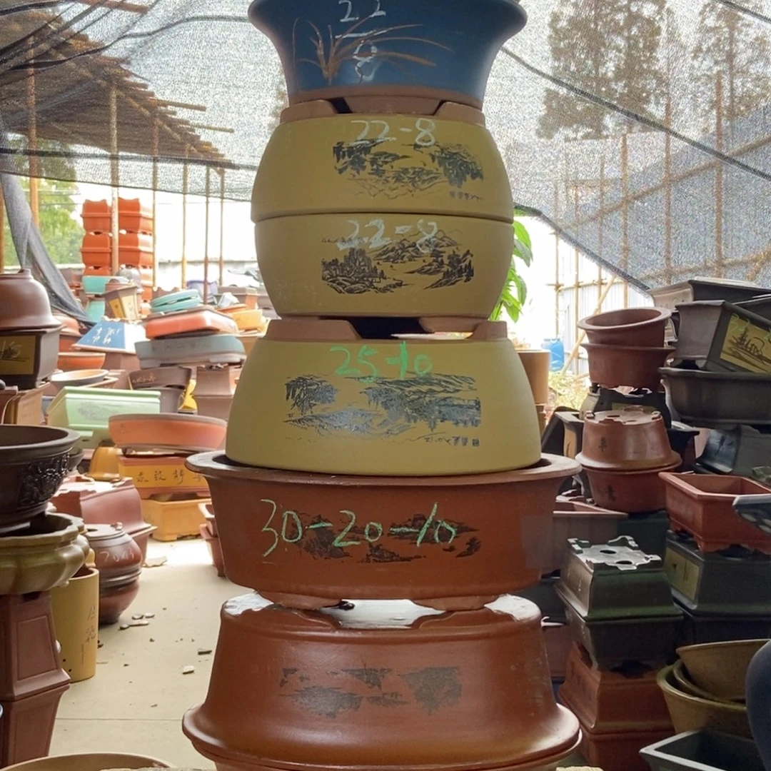 紫砂花盆紫砂紫砂