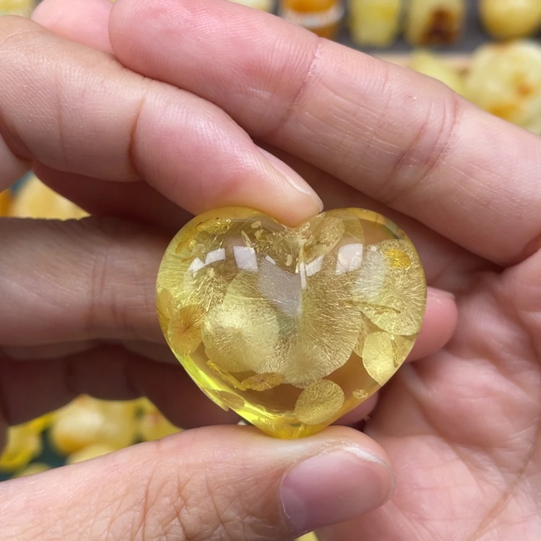 裸石琥珀未镶嵌蜜蜡