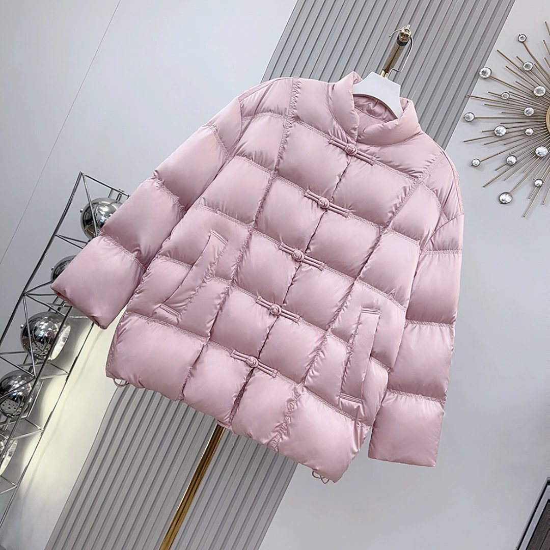 “粉玉华服”羽绒服 2025新款秋款活力常青藤外套