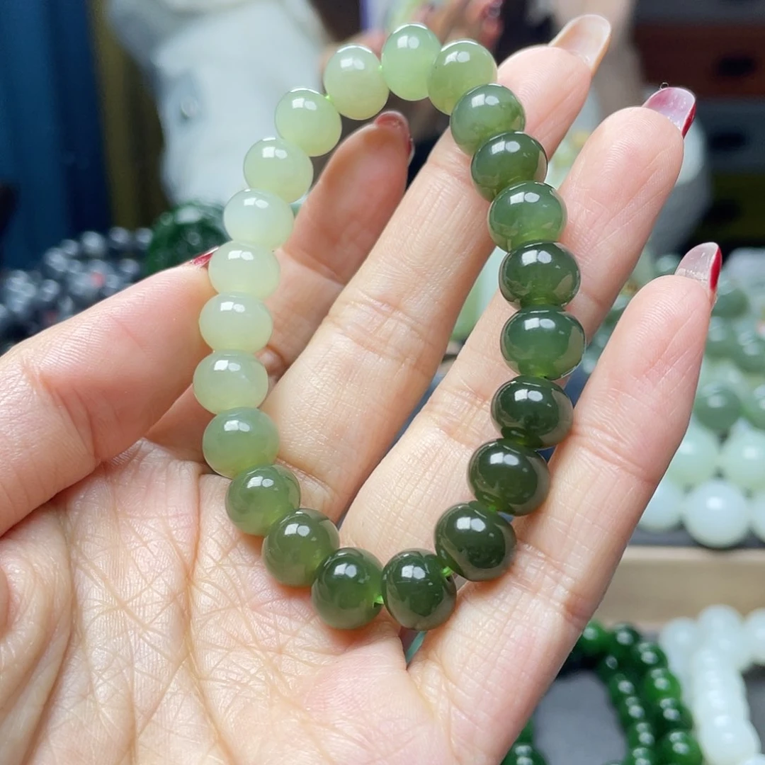 和田玉手链未镶嵌